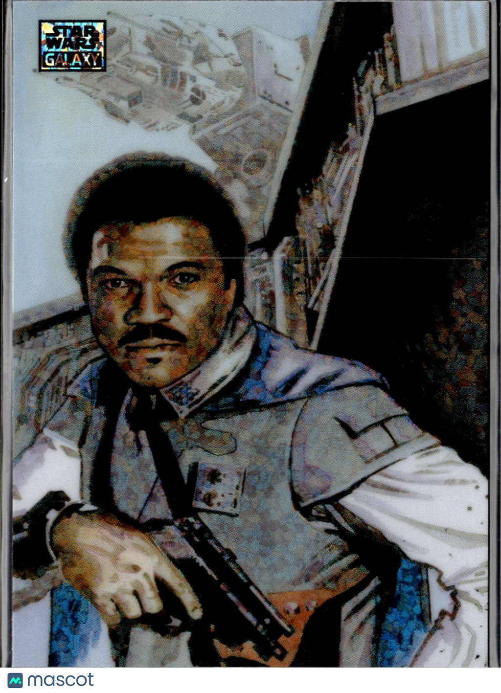 Lando Calrissian 2026 Topps Star Wars Galaxy Mini Diamond Refractor #90