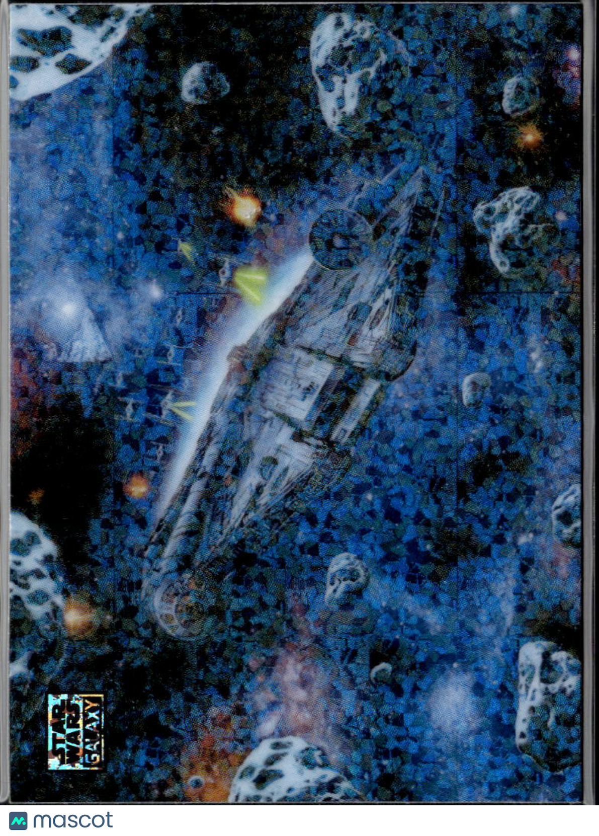 Your Not Going Into an Astroid Field Topps Star Wars Galaxy Mini Diamond #56