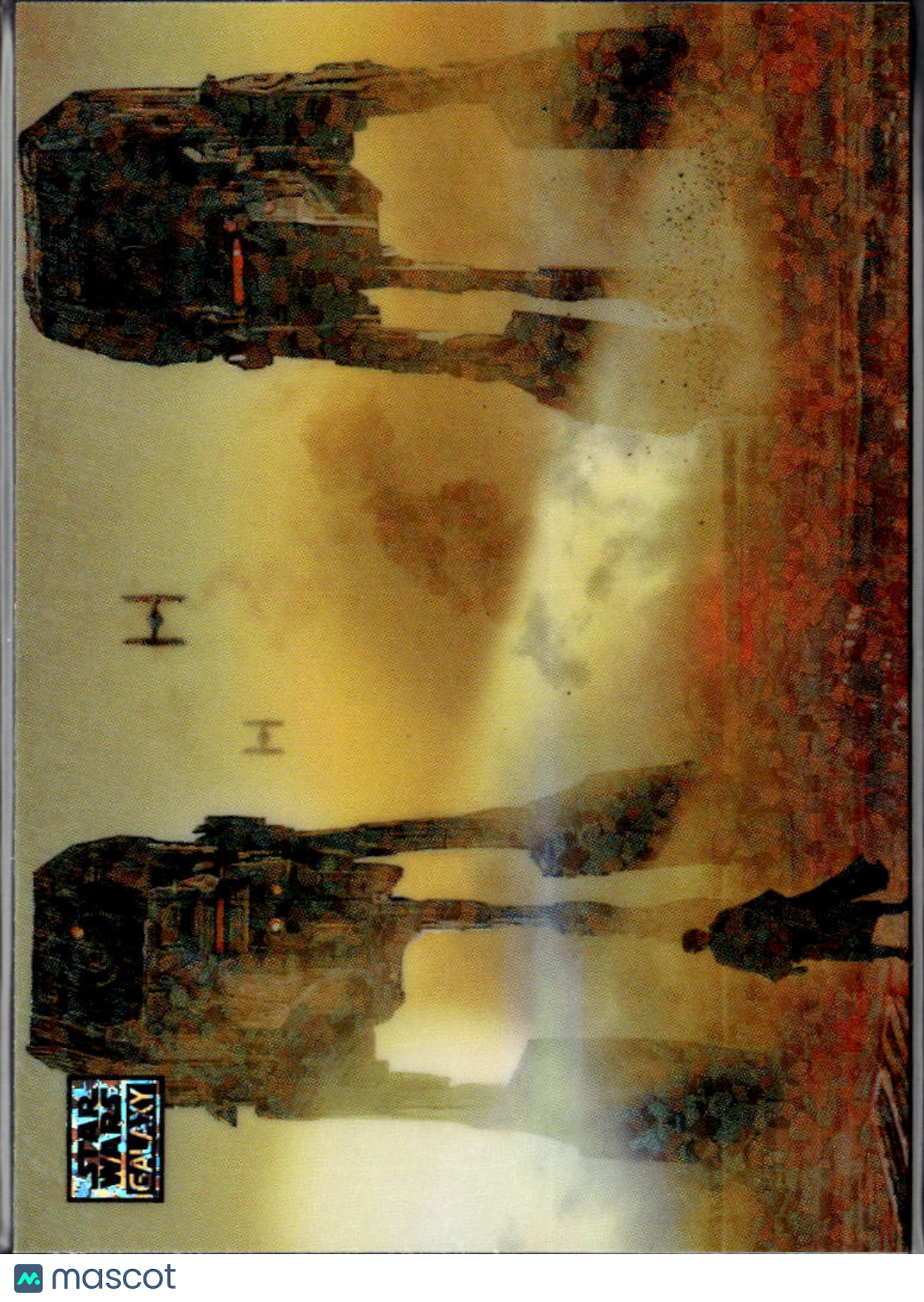 Crait Showdown 2026 Star Wars Galaxy Mini Diamond Refractor #41