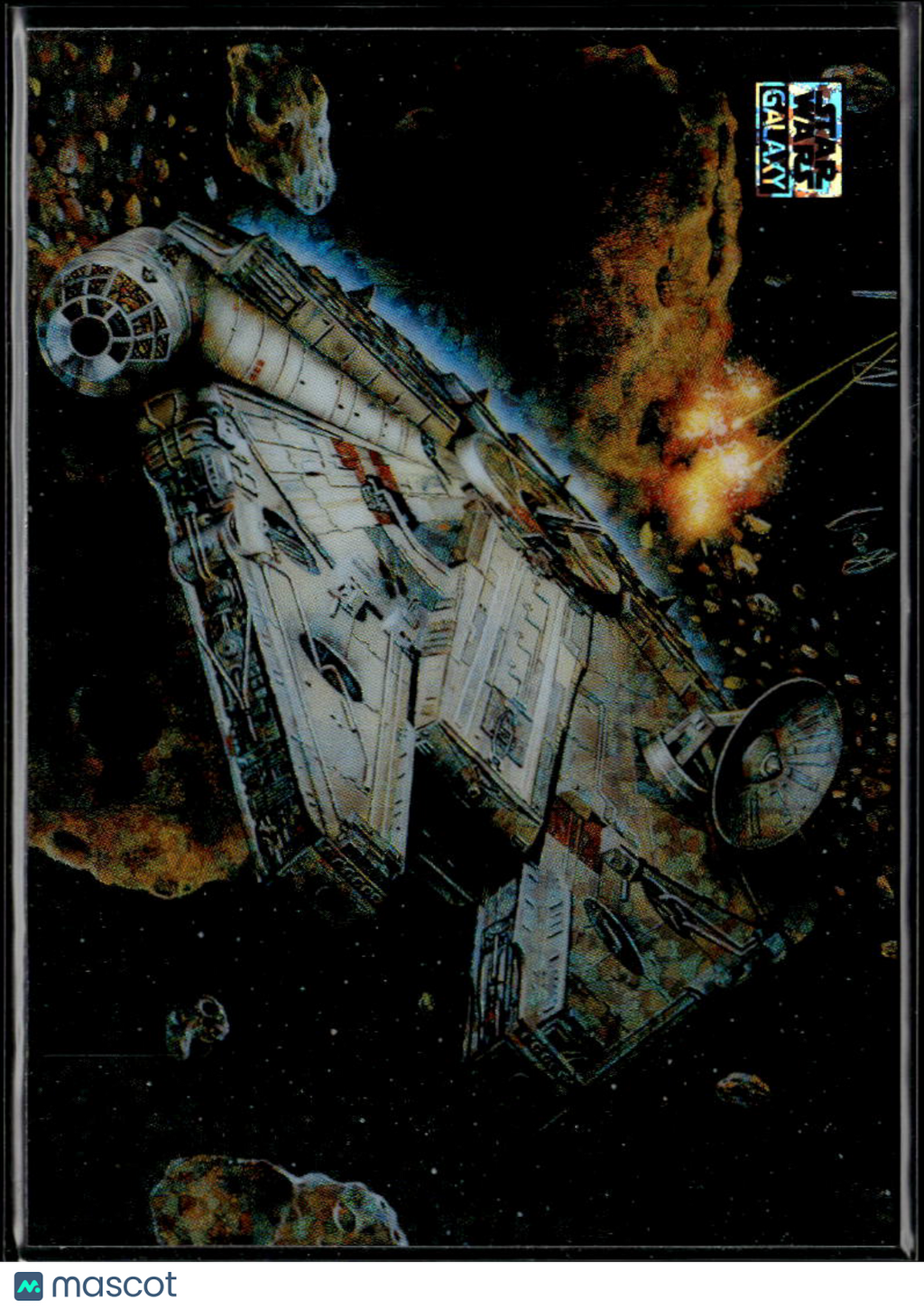 Through The Asteroid Field 2026 Topps Star Wars Galaxy Mini Diamond #66