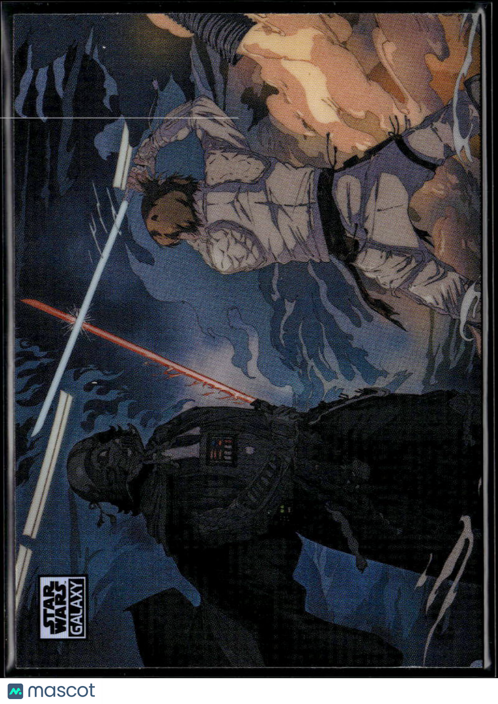Release Your Anger 2026 Topps Star Wars Chrome Galaxy Refractor #CLOUD-6