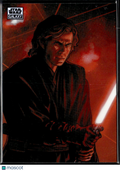 Anakin Skywalker 2026 Topps Chrome Star Wars Galaxy Refractor #ADS-1