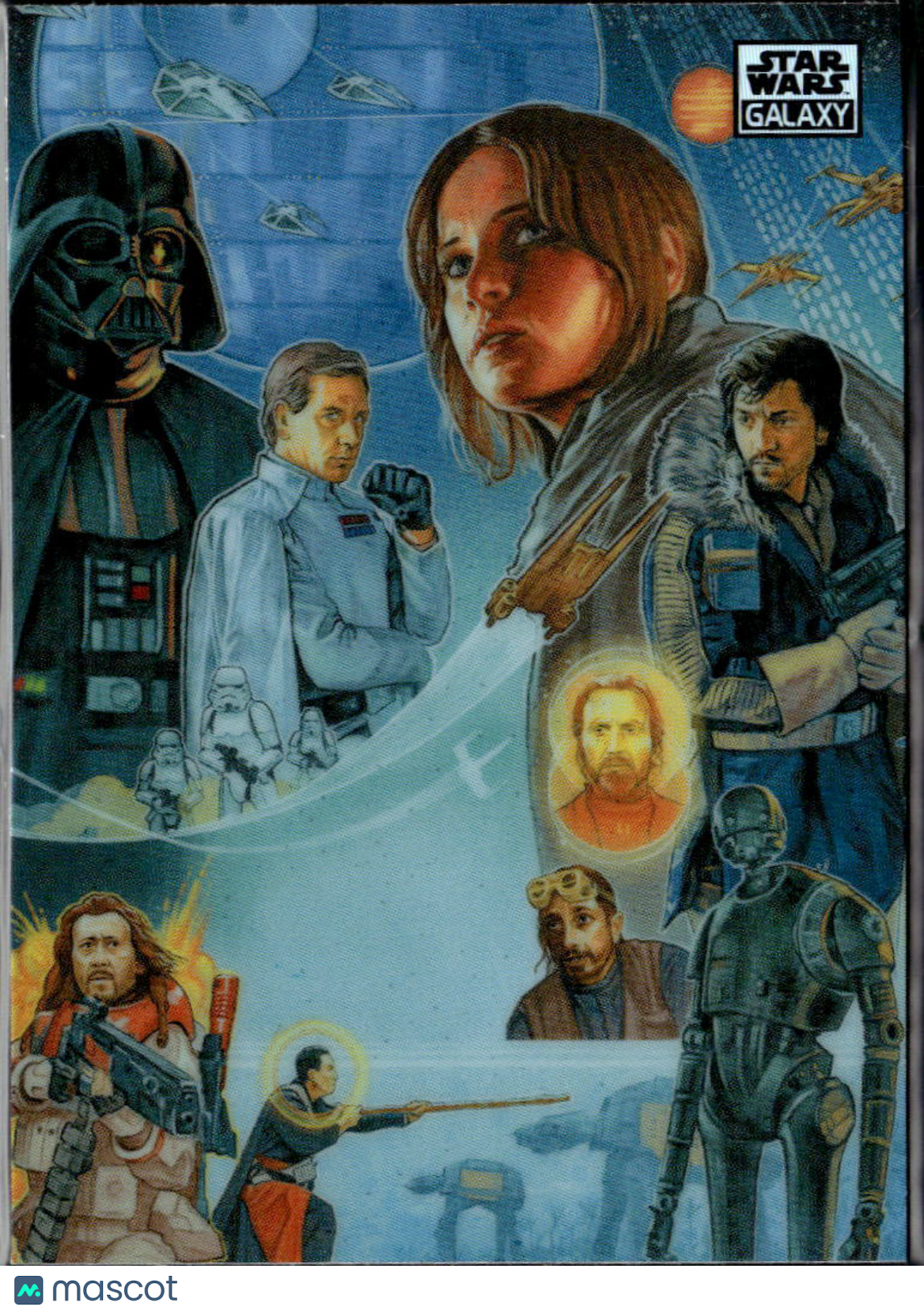 Save The Dream 2026 Topps Star Wars Chrome Galaxy Refractor #50
