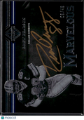 Drew Pearson 2018 Majestic Gold Ink Auto Autograph 9/49 Dallas Cowboys