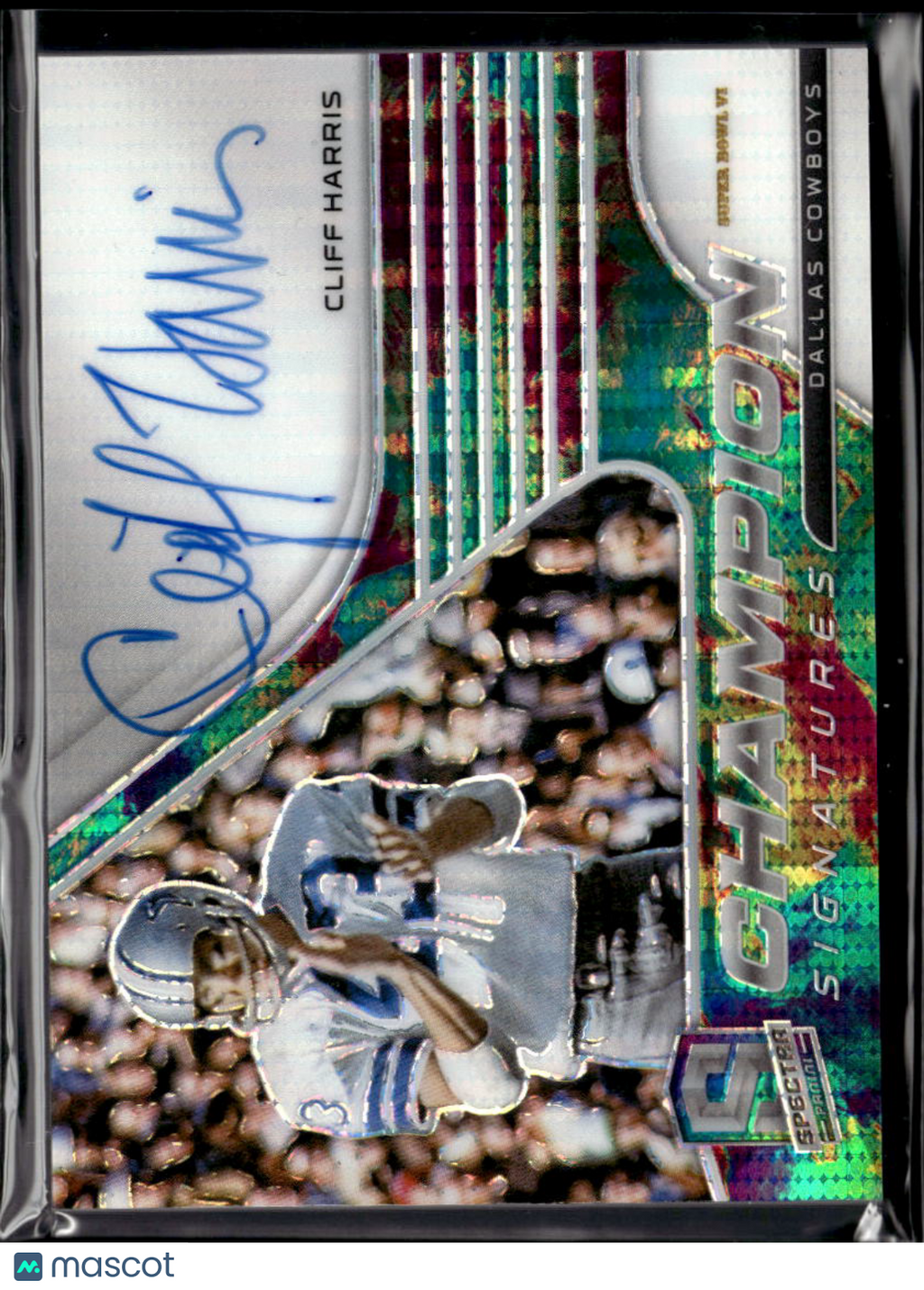 Cliff Harris 2021 Spectra Auto Autograph 46/75 Dallas Cowboys