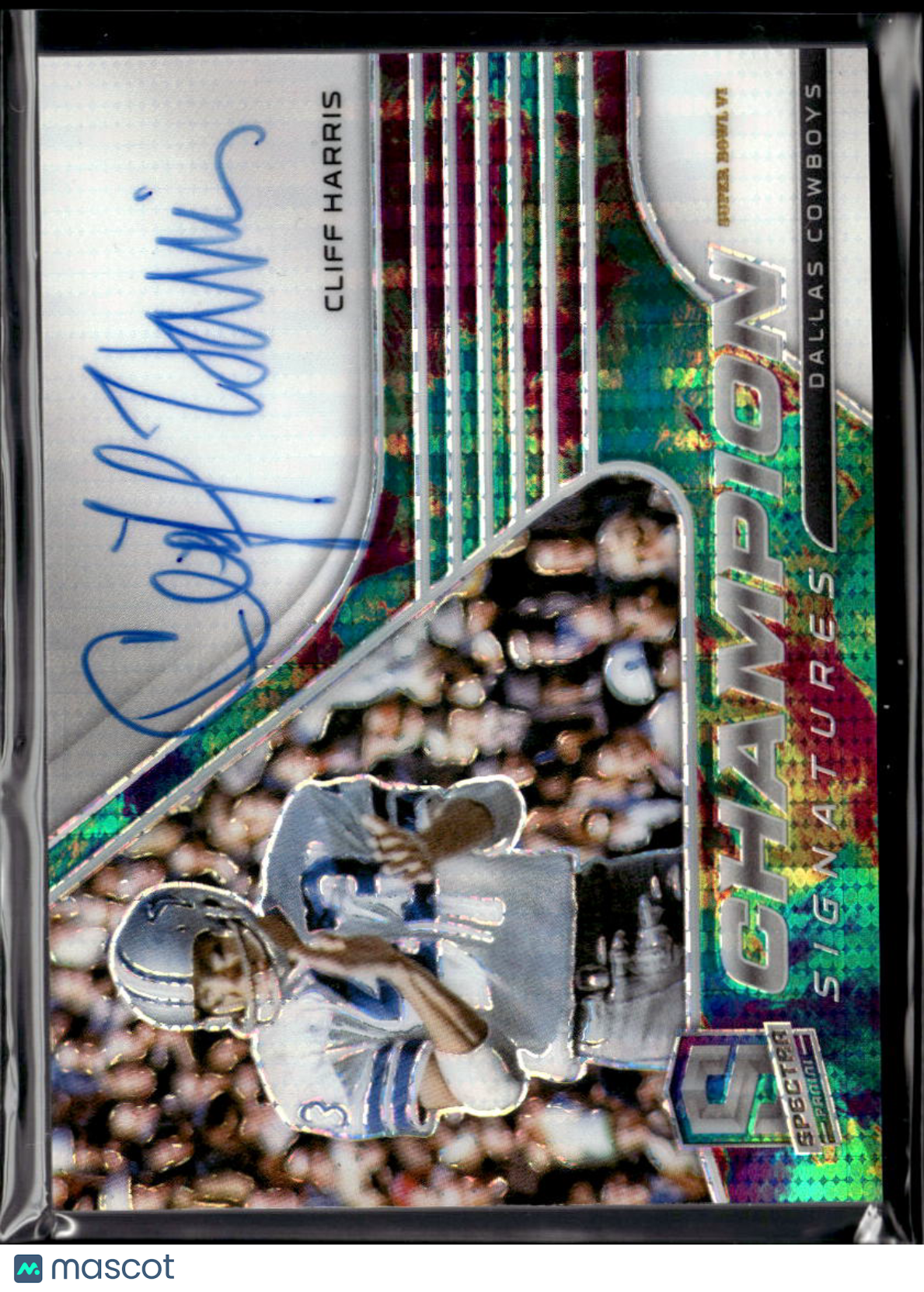 Cliff Harris 2021 Spectra Auto Autograph 46/75 Dallas Cowboys