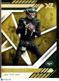 Sam Darnold 2020 XR GOLD Parallel 10/10 New York Jets Seahawks