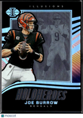 Joe Burrow 2024 Illusions HoloHeroes CASE HIT SSP Cincinnati Bengals