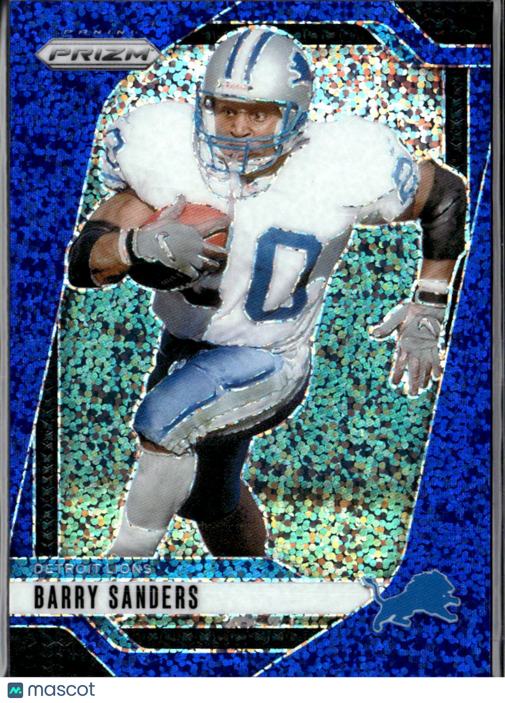 Barry Sanders 2024 Prizm Blue Sparkle Prizm 44/96 Detroit Lions