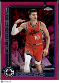Bogdan Bogdanovic 2026 Topps Chrome Pink Refractor /399 Los Angeles Clippers
