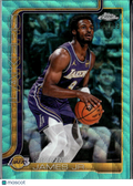 Bronny James Jr. 2026 Topps Chrome Aqua Wave Refractor /199 Los Angeles Lakers