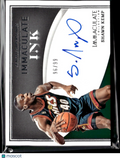 Shawn Kemp 2021-22 Immaculate Auto Autograph 96/99 Seattle SuperSonics