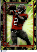 Emeka Egbuka 2025 Topps Chrome Radiating Rookie RC SSP Tampa Bay Buccaneers