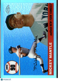 Mickey Mantle 2006 Topps Chrome Refractor 72/100 New York Yankees