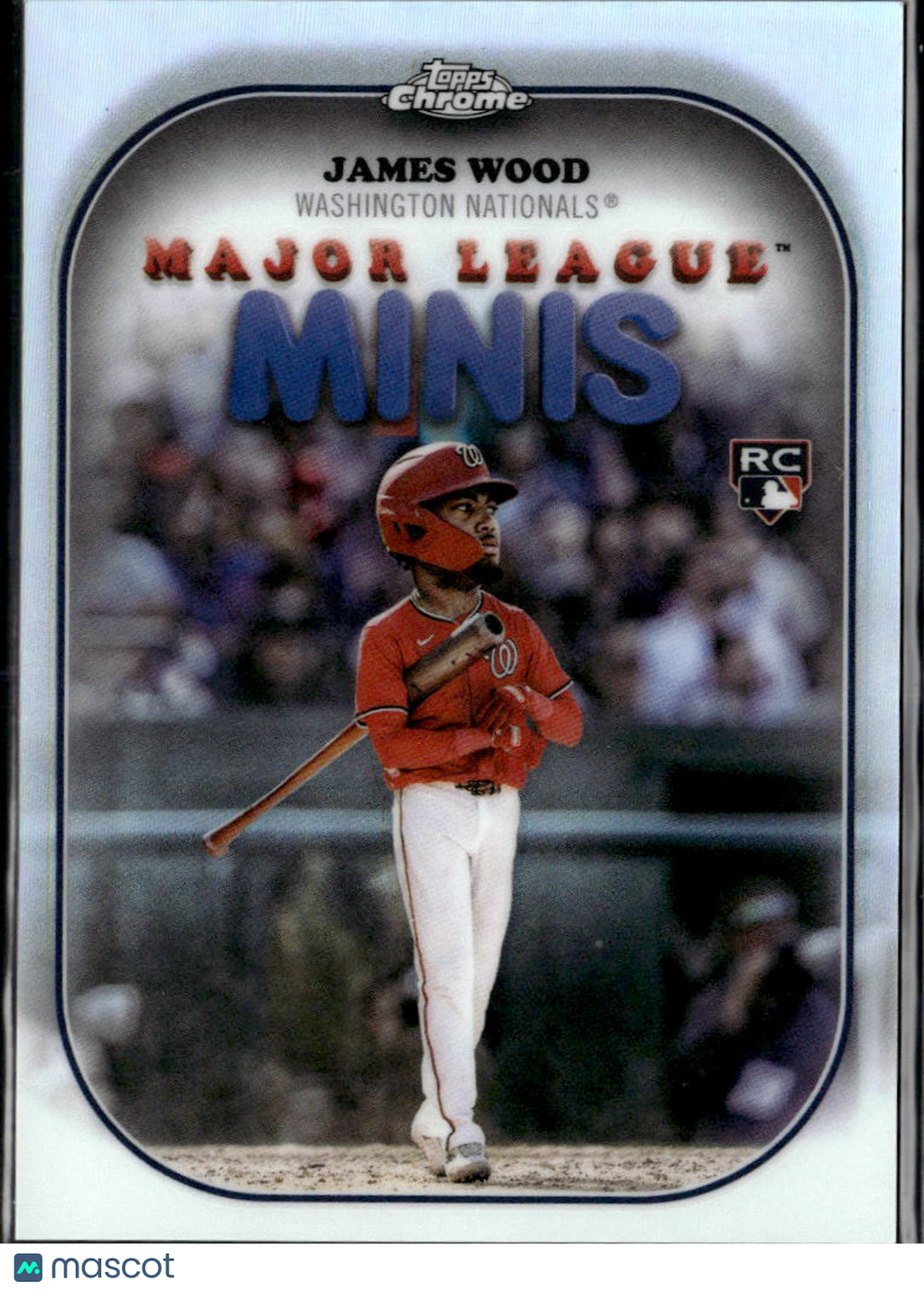 James Wood 2025 Topps Chrome Minis SSP CASE HIT Rookie RC Washington Nationals