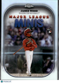 James Wood 2025 Topps Chrome Minis SSP CASE HIT Rookie RC Washington Nationals