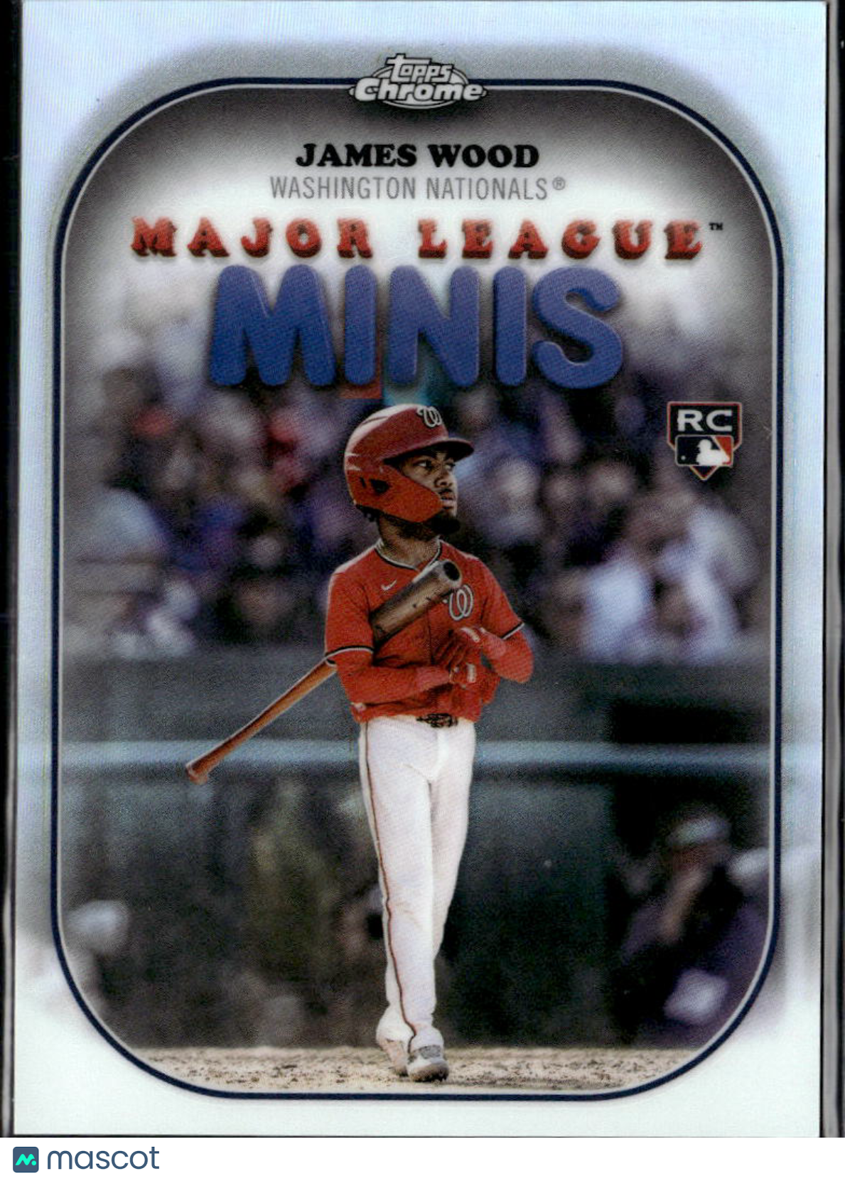 James Wood 2025 Topps Chrome Minis SSP CASE HIT Rookie RC Washington Nationals