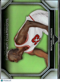 Michael Jordan 2024 Upper Deck Goodwin Champions Neon Green Chicago Bulls