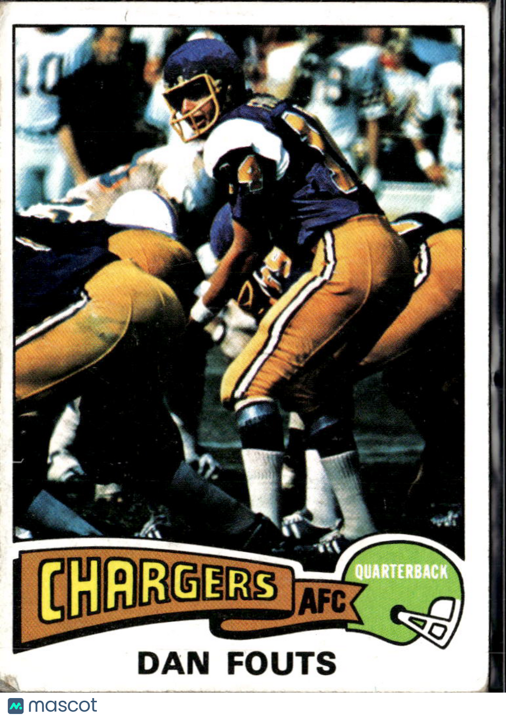 Dan Fouts 1975 Topps Rookie RC #367 San Diego Chargers