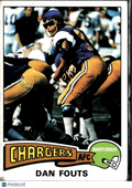 Dan Fouts 1975 Topps Rookie RC #367 San Diego Chargers