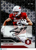 Luke Hasz 2024 ONIT Athlete Auto Autograph 97/100 Arkansas Ole Miss Bixby