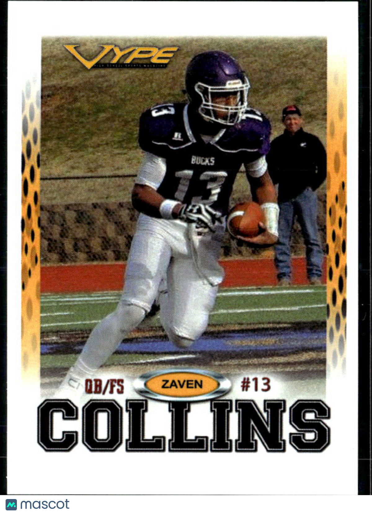 Zaven Collins 2016 VYPE High School Sports Top 100 RC Hominy Bucks