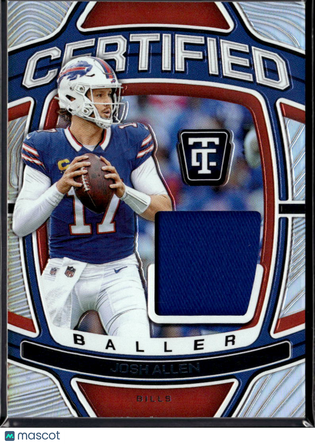 Josh Allen 2025 Totally Certified Jersey Patch 40/149 Buffalo Bills