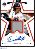 Eli Willits 2025 USA Baseball Stars & Stripes Auto Autograph Patch Nationals