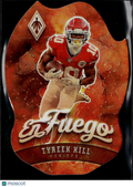 Tyreek Hill 2020 Phoenix En Fuego SSP CASE HIT Kansas City Chiefs