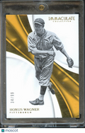 Honus Wagner 2017 Immaculate Collection Card 34/99 #6 Pittsburgh Pirates