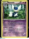 Meowstic 2014 Flashfire Rare #43/106