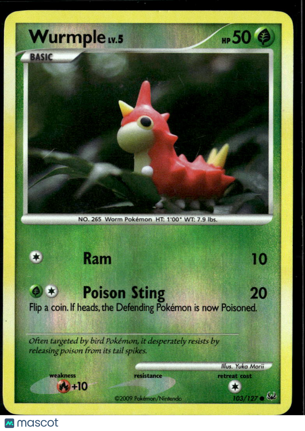 Wurmple 2013 Platinum #103/127