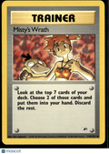 Misty's Wrath 2000 Gym Heroes Uncommon #114/132