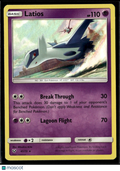 Latios 2017 Shining Legends Holo Rare #41/73