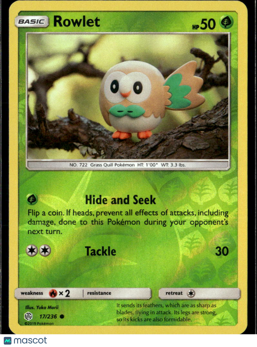 Rowlet 2019 Cosmic Eclipse #17/236