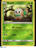 Rowlet 2019 Cosmic Eclipse #17/236