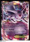 Espeon EX 2016 BREAKpoint Holo Rare #52/122