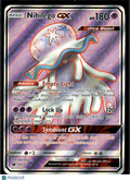 Nihilego GX 2018 Crimson Invasion Holo Ultra Rare FA #103/111