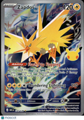 Zapdos 2026 30th Celebration Holo Secret Rare #133/128