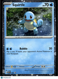 Squirtle Scarlet & Violet Holo Black Star Promo "Swirl" #048