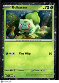 Bulbasaur Scarlet & Violet Holo Black Star Promo #SVP EN 046