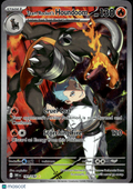 Team Rocket's Houndoom 2025 Destined Rivals Holo Secret Rare FA #191/182