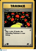 Sleep! 2000 Team Rocket 1st Edition #79/82