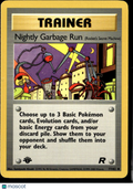 Nightly Garbage Run 2000 Team Rocket Uncommon 1st Edition #77/82