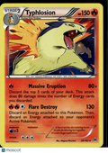 Typhlosion 2015 BREAKthrough Rare Cosmo holo #20/162