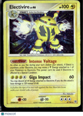 Electivire 2010 Diamond & Pearl Holo Rare #3/130