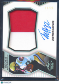 Justice Haynes 2026 Leaf Trinity Auto Autograph Patch RC Alabama 19/25
