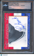 Johnny Mize Lou Brock 2017 Leaf Sports Cut Signature Auto Autograph Cardinals
