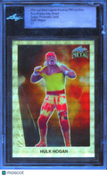 Hulk Hogan 2024 Leaf Metal WWE Wrestling Pre-Production Proof Super Gold 1/1