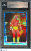Hulk Hogan 2024 Leaf Metal Legends WWE Wrestling Lava Dark Blue 1/1